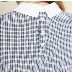 NEW Modcloth Thrill of the Throwback Collared Top